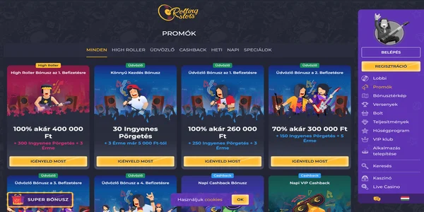 Rolling Slots Casino screenshot 2