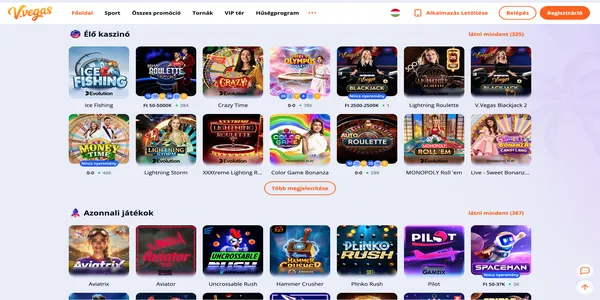 V.Vegas Casino screenshot 4